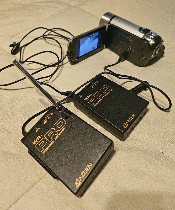 Canon Camcorder With Wireless Audio