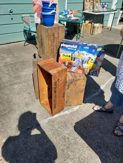 Antique Wood Crates
