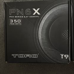 6.5 Speakers Toro Pro Audio Mid’s PN6X6 