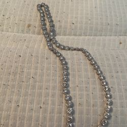 Mossinite Cluster Silver