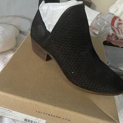 Black booties 