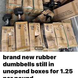 Dumbbell Sets Brand New From 5-50 Pounds For Only 700.00