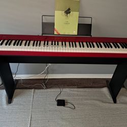 88 KEY Red Piano