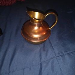 Antique Mini Brass Tea Pot