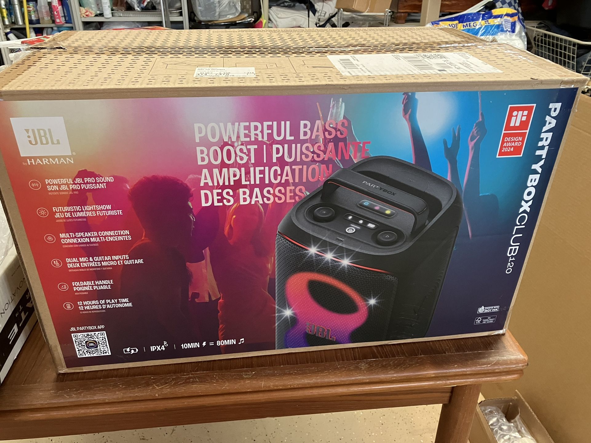 JBL Party Box Speaker And Stand