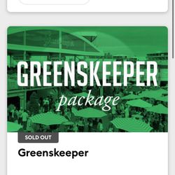 ISO 5 GREENSKEEPER PASSES FOR FRIDAY