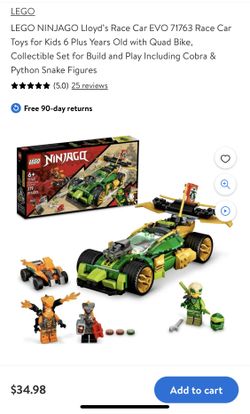 LEGO NINJAGO Lloyd s Race Car EVO 71763 NIB for Sale in Lynnwood WA OfferUp
