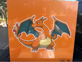 Pokémon Charizard Life-Size Jigsaw Puzzle, 151 Pieces, Over 5 ft Tall