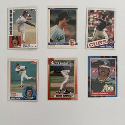 Dennis Eckersley ⚾️ baseball card LOT