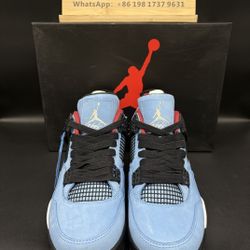 AIR JORDAN 4 RETRO UNIVERSITY BLUE 308497 406 