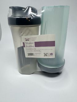 Mr. Pen 28 oz Protein Shaker Bottles with Whisk Ball – 2 Pack – NEW