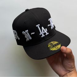LA Dodgers BORN X RAISED fitted hat size 7 1/8, 7 1/4, 7 3/8, 7 1/2, 7 5/8