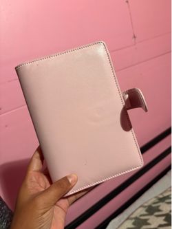 Pink savings book