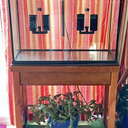 Fish tank and Stand $100  