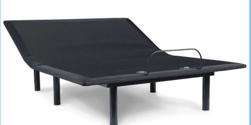 Adjustable Queen bed frame head up only with mattress