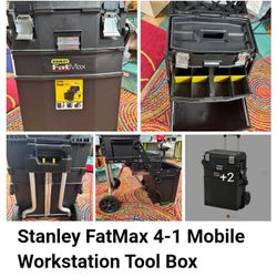 STANLEY FATMAX ROLLING WORKBENCH/TOOLBOX 
