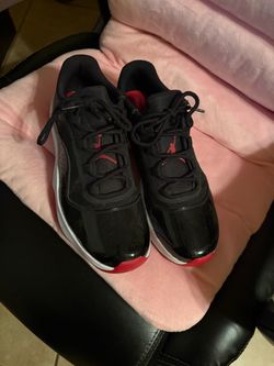 New Mens Air Jordan 11 CMFT Low Lifestyle Shoes Sz 10 Bred Black/White-Gym Red