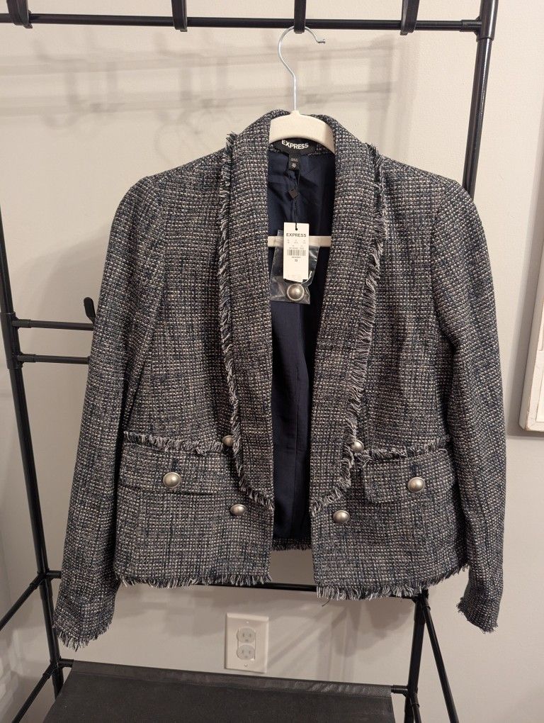 Brand New Express Tweed Blazer