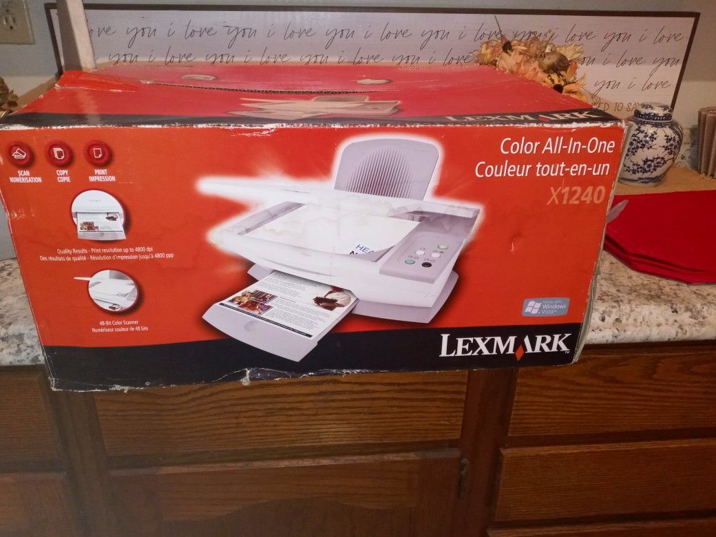 Lexmark Color All-in-one. NEW