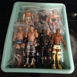 WWW WRESTLING FIGURES LOT MATTEL 