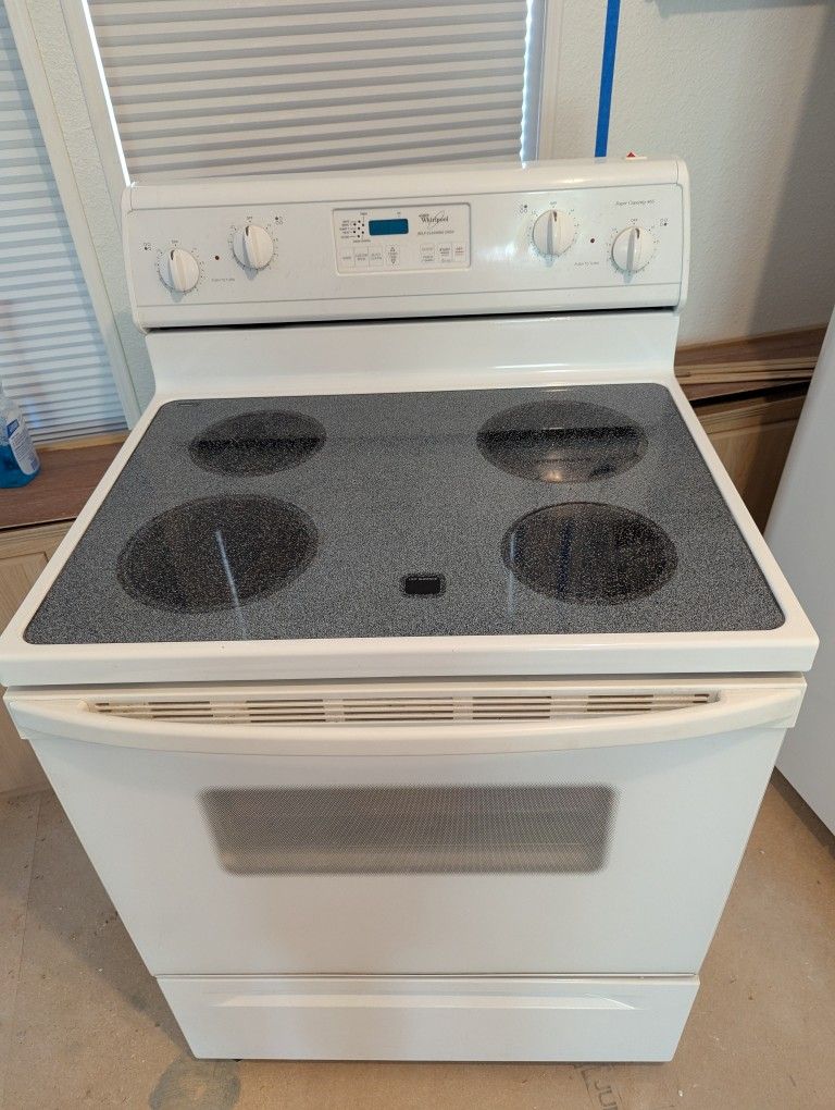 30 In Wide Range. White.