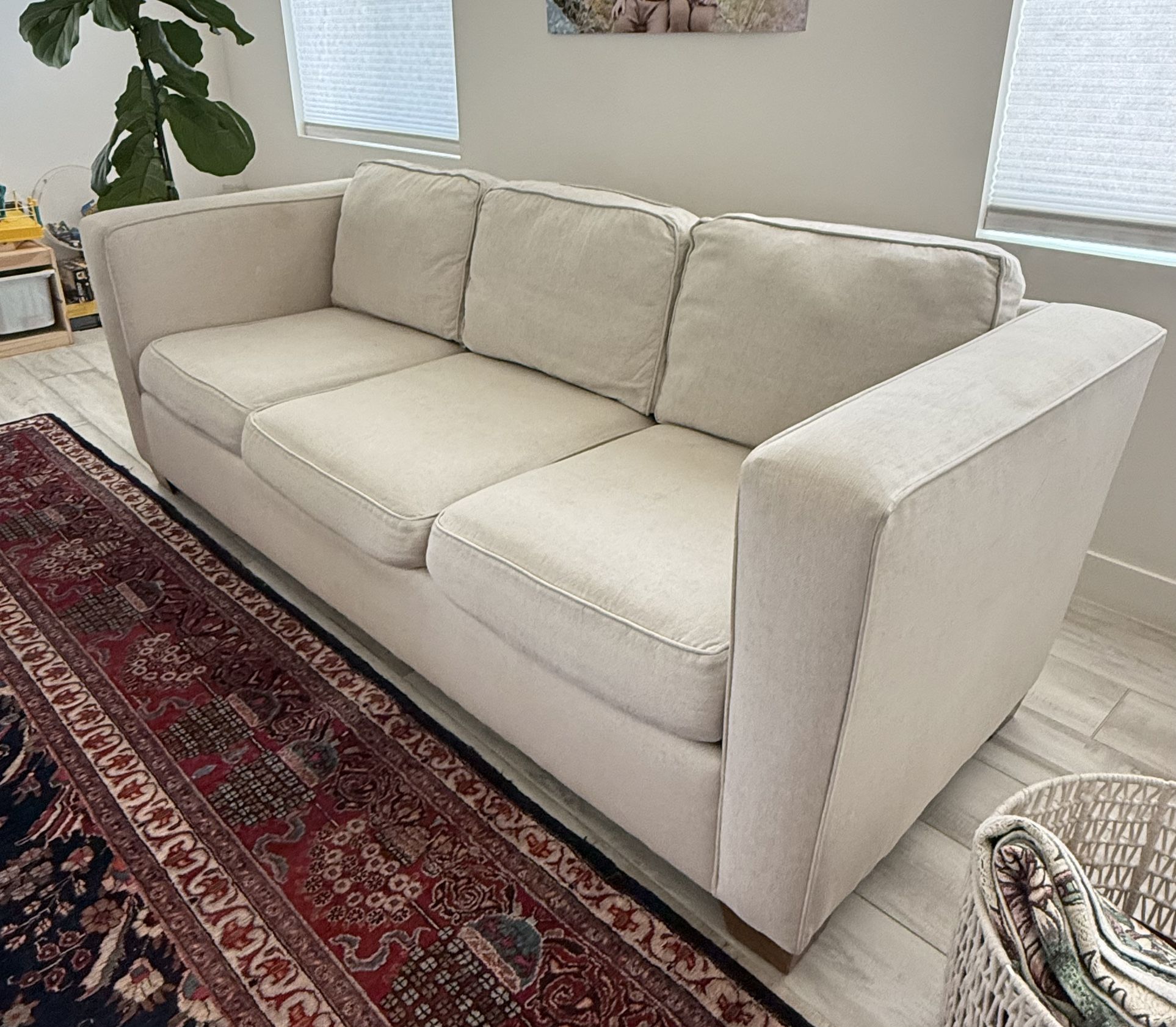 Cream Sofa