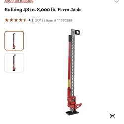 Bulldog 48inch Farm Jack