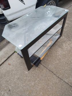 Glass Tv Stand