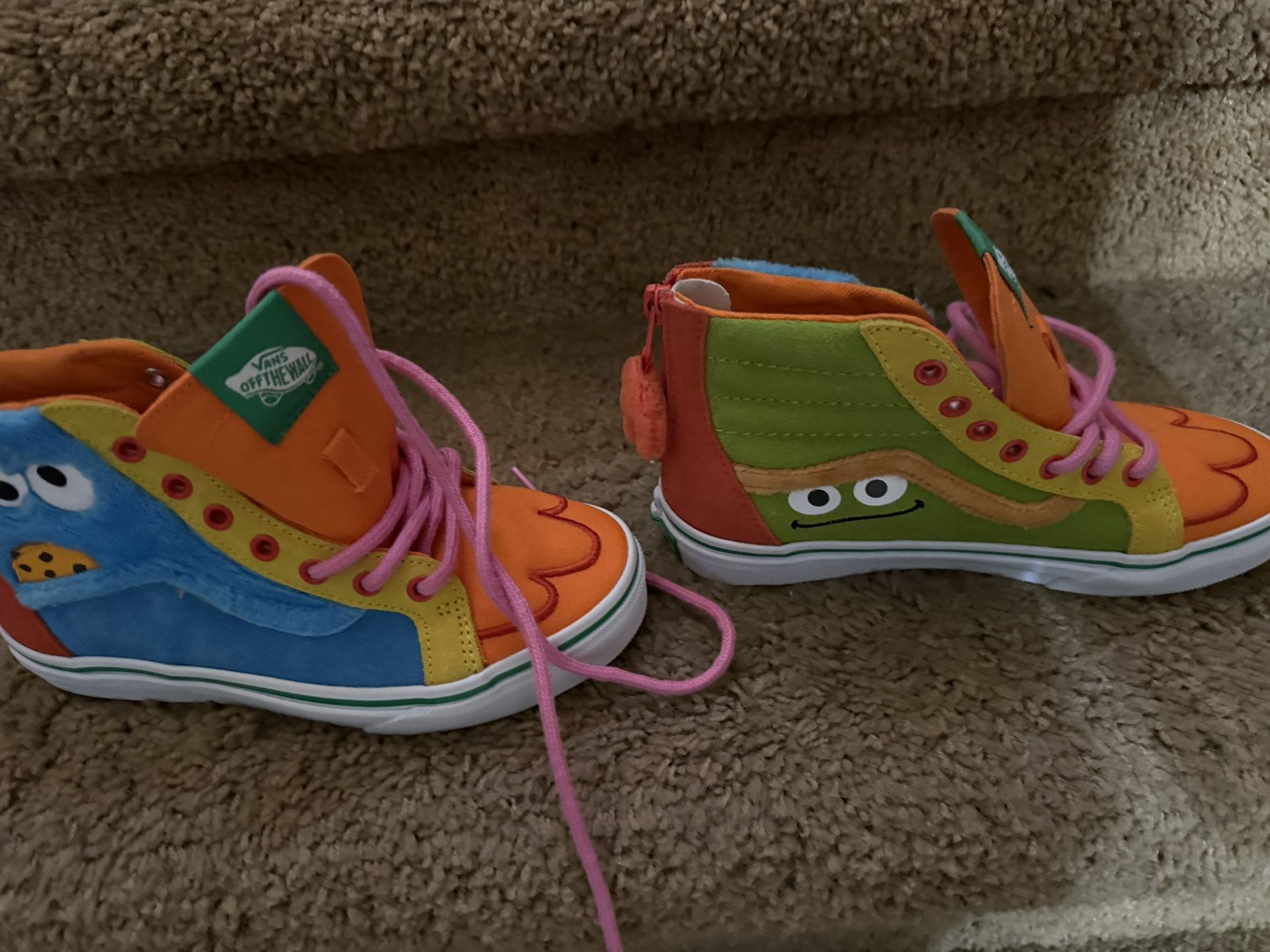 Brand New Sesame Street Kids Vans