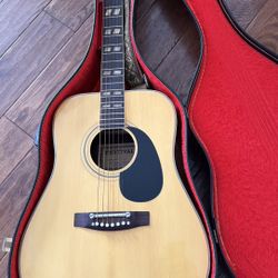 Festival brand acoustic guitar, Model No. WF 722.