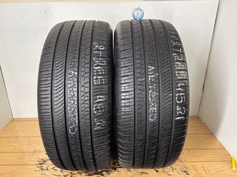2 tires 265 45 21 Pirelli scorpion zero as like new no repairs