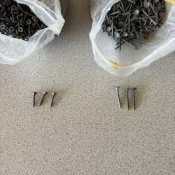 Nails And Screw For Roofing Or Sheet Rock