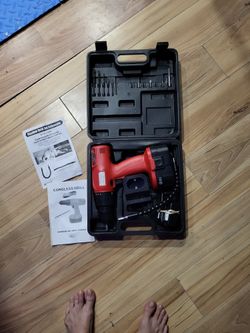 Steel Bolts Cordless Drill