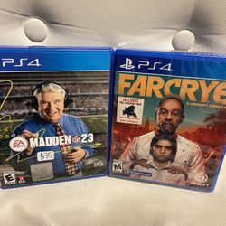 Madden 23 & Far cry 6 PlayStation 4