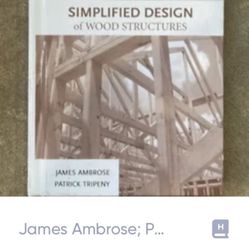 Simplified Design of Wood Structures