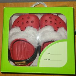 Crocs Littles Santa Clog