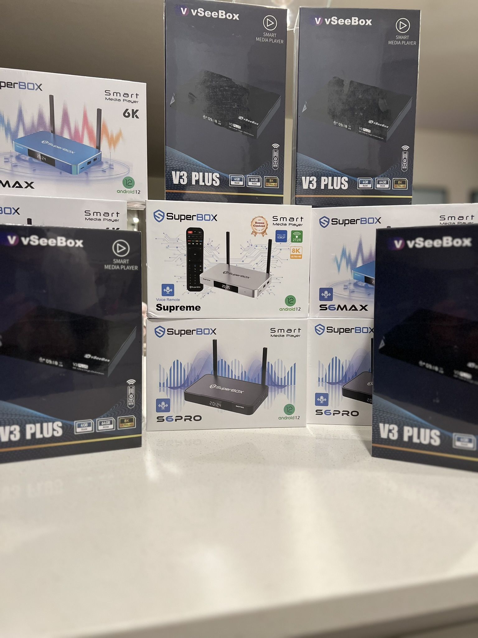 SuperBOX Super Box S6 Models Wholesale & V3 Plus