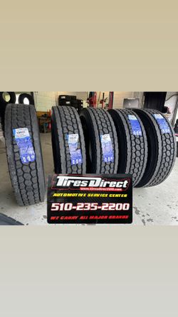 11R22.5 Fortune Drive 16ply Tires Sale 💥 Set Of 8 Tires Installed $2150
