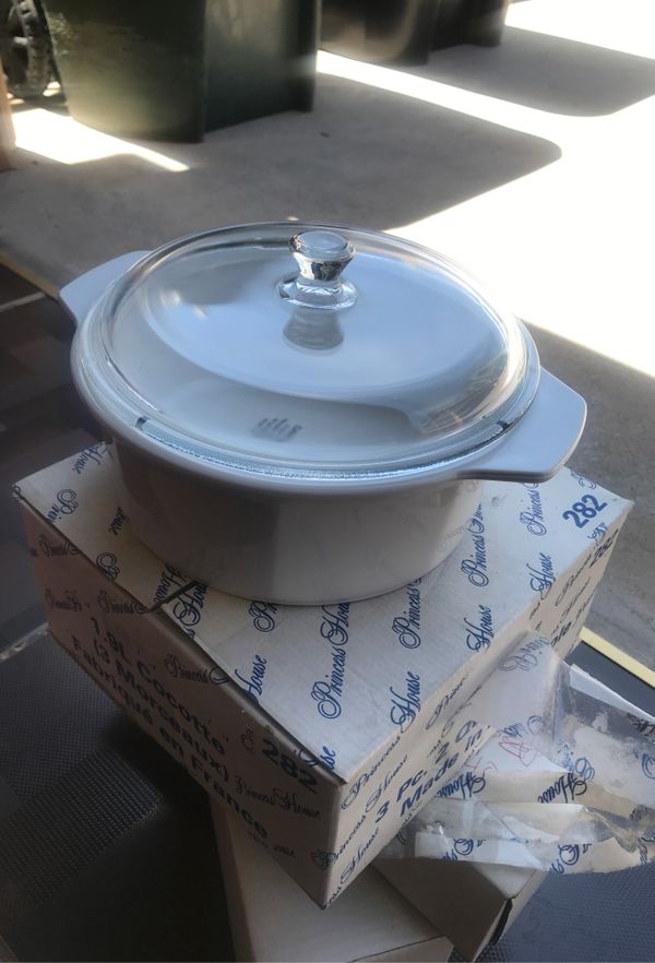 Princess House Cacerola Nouveau Cookware Collection. 2 Qts. Precio