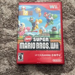 New Super Mario Bros For Nintendo Wii