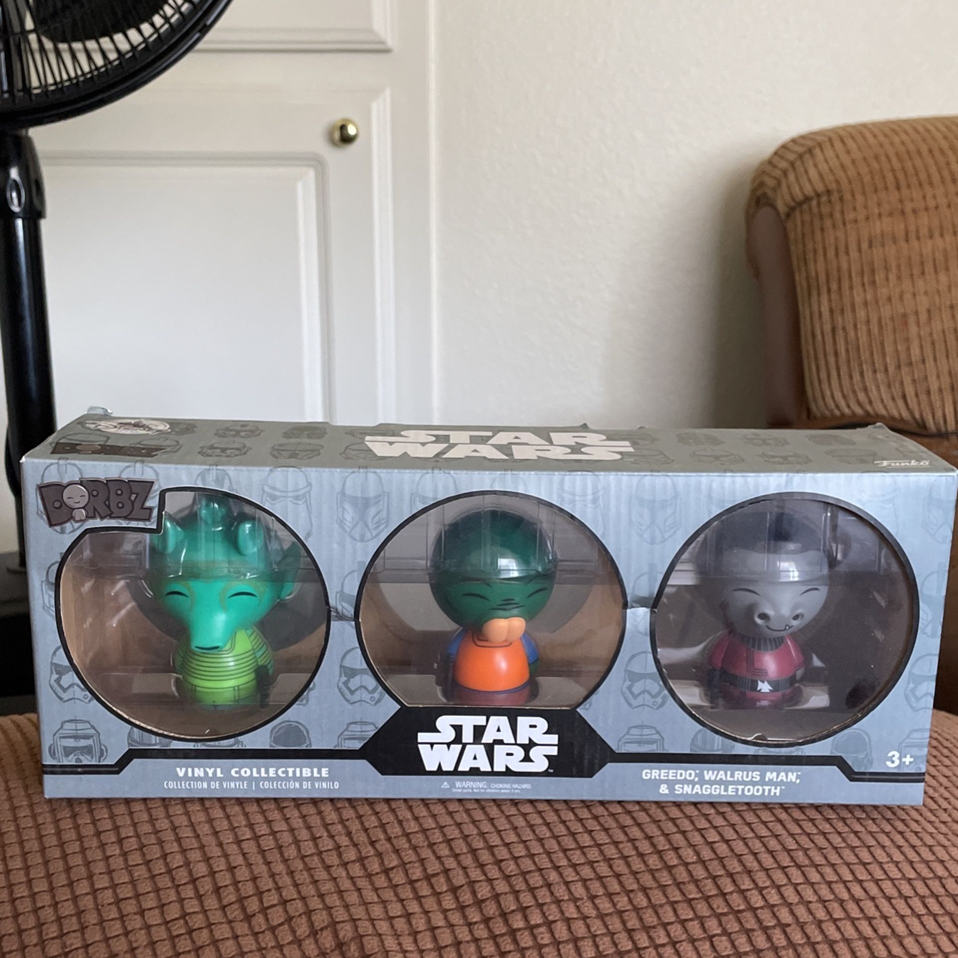 Disney D23 expo exclusive 2017 star wars funko cantina dorbz 3-pack new pop