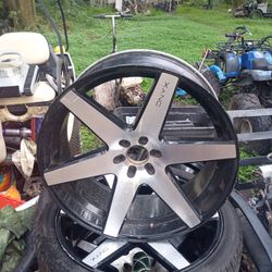 Onyx Luxury Rims size "24