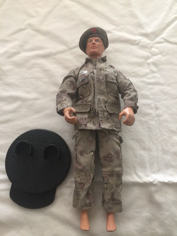 GI Joe & “Duke” collective action figures with stands and accessories