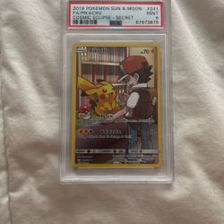 PSA 9 Pikachu Secret Rare 241/236