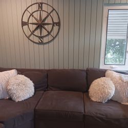 Couch Shag Throw Pillows