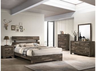 $499 to $525 bedroom set not including mattress and chest