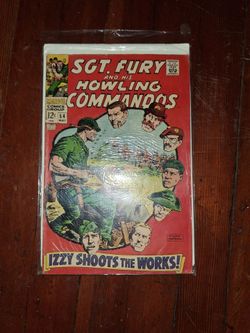 Sgt. Fury and His Howling Commandos #54 Marvel Comic