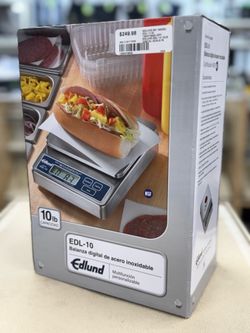EDLUND EDL-10 DIGITAL SCALE – NEW IN BOX