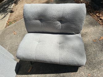 Moving Sale! Boucle Futons, Modern Shelf Lamps, Air Purifiers & Fan