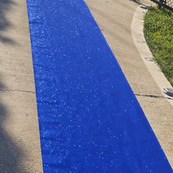 Royal Blue Runway Beautiful For Events Comes With 2 Double Sided Tape 